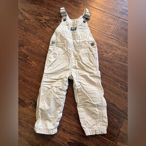 OshKosh B'gosh Light Tan Kids Overalls